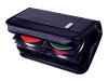 Targus New Classic Case - Case CD disk(s) - 64 discs - synthetic leather - black