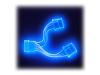 Akasa - Power splitter - 4 PIN internal power (M) - 4 PIN internal power (F) - 20 cm