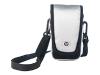 HP Photosmart Digital Camera Silver Sport Case - Case for digital photo camera - silver