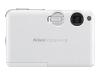 Nikon Coolpix S1 - Digital camera - 5.1 Mpix - optical zoom: 3 x - supported memory: SD - ivory white