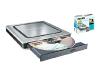 Philips Portable DVD ReWriter ES8DVDRWK - Disk drive - DVDRW (+R double layer) - 8x/8x - Hi-Speed USB - external