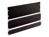 Belkin Filler Panel Kit - Rack filler panel - black - 19