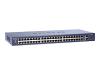 NETGEAR ProSafe FS750T2 48-port 10/100 Smart Switch with 2 Gigabit Ports - Switch - 48 ports - EN, Fast EN - 10Base-T, 100Base-TX + 2x1000Base-T + 2 x SFP (empty) - 1U