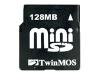 TwinMOS - Flash memory card - 128 MB - miniSD