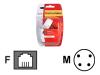 Belkin - Phone adaptor - RJ-11 (F) - phone (Netherlands) (M)