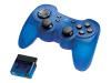 Logitech Cordless Precision Controller - Game pad - Sony PlayStation 2, Sony PS one, Sony PlayStation - translucent blue