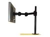 NewStar FPMA-D960 - Mounting kit ( articulating arm, desk clamp mount, adapter plate ) for flat panel - black - screen size: 10