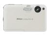Nikon Coolpix S3 - Digital camera - 6.0 Mpix - optical zoom: 3 x - supported memory: SD - ivory white