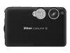 Nikon Coolpix S3 - Digital camera - 6.0 Mpix - optical zoom: 3 x - supported memory: SD - matte black