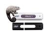 PNY Attach Color - USB flash drive - 1 GB - USB - matte black, white metallic