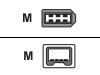 Adaptec - IEEE 1394 extender - 6 PIN FireWire (M) - 4 PIN FireWire (M) - 2 m ( IEEE 1394 )