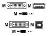 Belkin - Video / USB / audio cable kit - 4 PIN USB Type A, DVI-D, mini-phone 3.5mm (M) - 4 PIN USB Type B, DVI-D, mini-phone 3.5mm (M) - 3 m