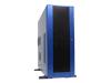 Chieftec Mesh Series LCX-01BL-BL-B - Mid tower - extended ATX - power supply 400 Watt ( ATX12V 2.0 ) - black, blue - USB/FireWire/Audio