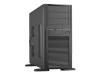 Chieftec Smart Series SH-01B-B-B - Mid tower - SSI EEB 3.x - no power supply ( ATX12V 2.0 ) - black - USB/FireWire/Audio