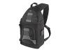 Lowepro SlingShot 200 AW - Rucksack for camera with zoom lens - microfibre, TXP, nylon ripstop - black