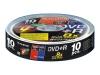 FUJIFILM - 10 x DVD+R - 4.7 GB ( 120min ) 8x - spindle - storage media