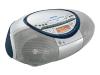 Sony CFD-S35CP/S - Boombox - radio / CD / cassette - silver