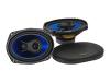 Proson Bilhgtalare 6x9-tum - Car speaker - 3-way - 6