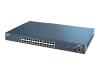 ZyXEL Dimension GS-2024 - Switch - 24 ports - EN, Fast EN, Gigabit EN - 10Base-T, 100Base-TX, 1000Base-T + 2 x shared SFP (empty) - 1U