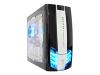 Raidmax Performance Series Sagitta - Tower - ATX - no power supply - black, silver - USB/Audio