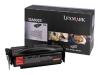 Lexmark - Toner cartridge - High Yield - 1 x black - 12000 pages
