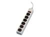 Fellowes - Surge suppressor - AC 110 V - 6 Output Connector(s) - Canada, United States