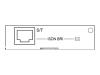 Nortel - ISDN terminal adapter - plug-in module - 128 Kbps