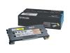 Lexmark - Toner cartridge - 1 x yellow - 1500 pages