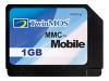 TwinMOS - Flash memory card - 1 GB - MMCmobile