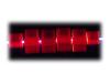 Bitspower UV Reactive 4 Pin Kit - Internal power connectors kit - red