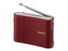 Sony ICF-40 - Portable radio - red