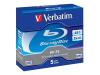 Verbatim
43615
BD-RE/25GB 2xspd Single Layer JCase 5pk
