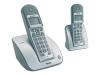 Philips CD1302S - Cordless phone w/ call waiting caller ID - DECT\GAP + 1 additional handset(s)