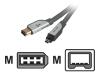 Belkin Signature Series - IEEE 1394 cable - 6 PIN FireWire (M) - 4 PIN FireWire (M) - 1.8 m - molded