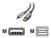 Belkin Signature Series - USB cable - 4 PIN USB Type A (M) - 4 pin mini-USB Type B (M) - 1.8 m ( USB / Hi-Speed USB ) - molded
