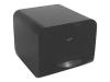 Nexus psile 10B - Base system - mini ITX - no power supply - black