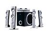 Hercules XPS 5.1 70 - PC multimedia home theatre speaker system - 70 Watt (Total)