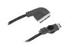 Monster Cable GameLink GLX360 SC-3 - Game console link cable - Xbox AV connector (M) - SCART (M) - 3 m - light grey
