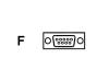 Belkin - Serial connector - DB-9 (F)