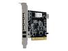 Sweex 4 Port USB 2.0 & 2 Port Firewire PCI Card - USB / FireWire adapter - PCI - Firewire, Hi-Speed USB - 2 ports + 4 x Hi-Speed USB