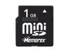 Memorex TravelCard - Flash memory card - 1 GB - miniSD