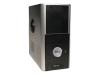 AOpen QF 50E - Mid tower - ATX - power supply 350 Watt - black, silver - USB/Audio