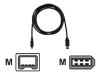 Digiconnect - IEEE 1394 cable - 6 PIN FireWire (M) - 4 PIN FireWire (M) - 3 m ( IEEE 1394 )