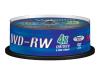 Verbatim
43639
DVD-RW Serl 4X4,7GB silver/25 spindle