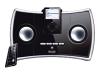 Hercules i-XPS 250 - Portable speakers with digital player dock for iPod - 25 Watt (Total) - black