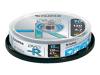 FUJIFILM - 10 x DVD-R - 4.7 GB ( 120min ) 16x - spindle - storage media