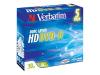 Verbatim - 5 x HD DVD-R DL - 30 GB 1x - jewel case - storage media