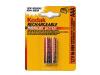 Kodak - Battery 2 x AAA type NiMH
