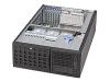 Supermicro SC745 TQ-800 - Tower - 4U - SATA/SAS - hot-swap - power supply 800 Watt - black - USB