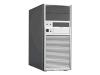 Chieftec Smart Series SM-01B-SL - Mini tower - micro ATX - power supply 350 Watt - USB/FireWire/Audio